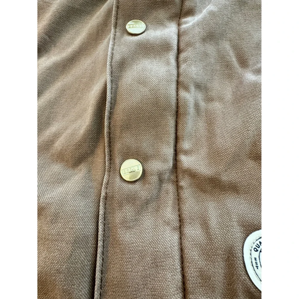 Berne‎ Mens Vintage Heritage Duck Barn Coat Sherpa Lined Work Jacket Brown XL